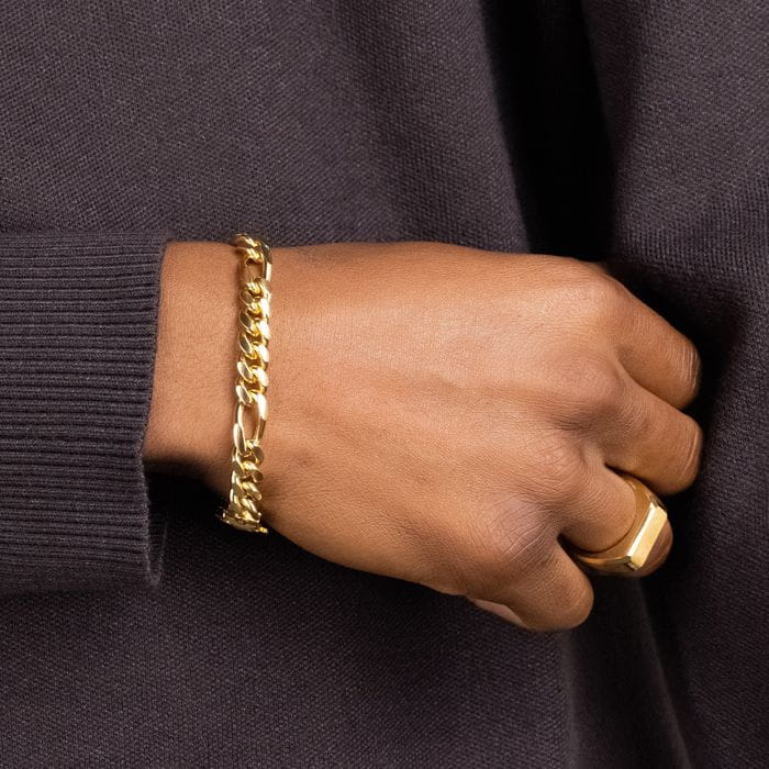 Figaro Chain Bracelet - 8mmImage 2